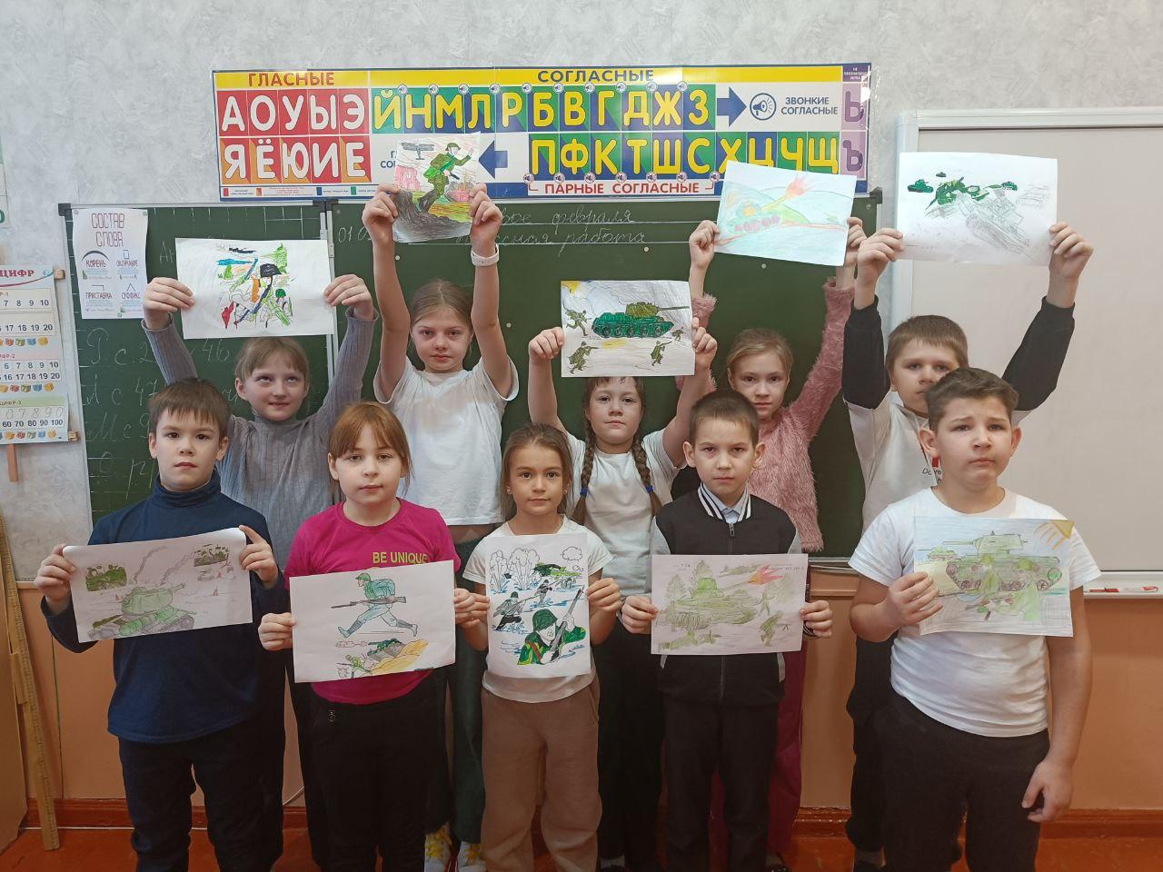 В школе прошли мероприятия приуроченные Дню воинской славы России.
