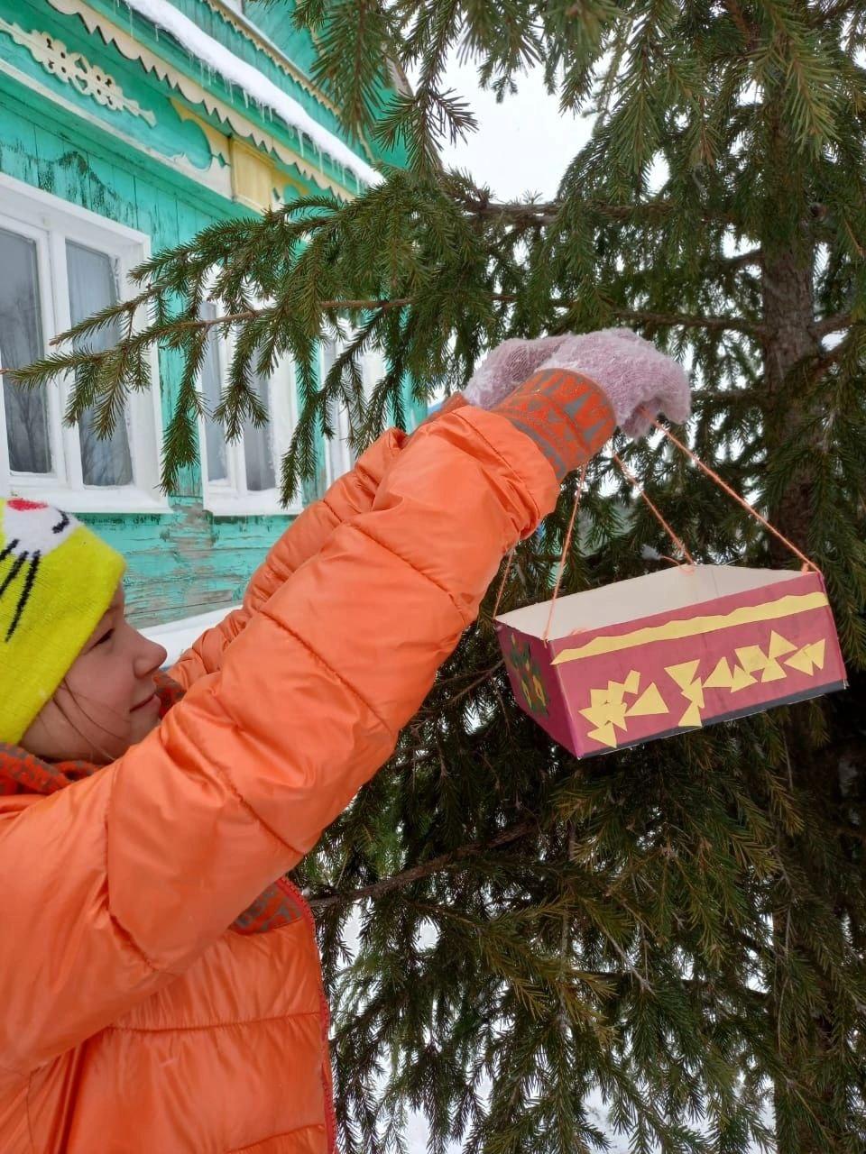 Приняли участие в акции &amp;quot;Синичкин день&amp;quot;.