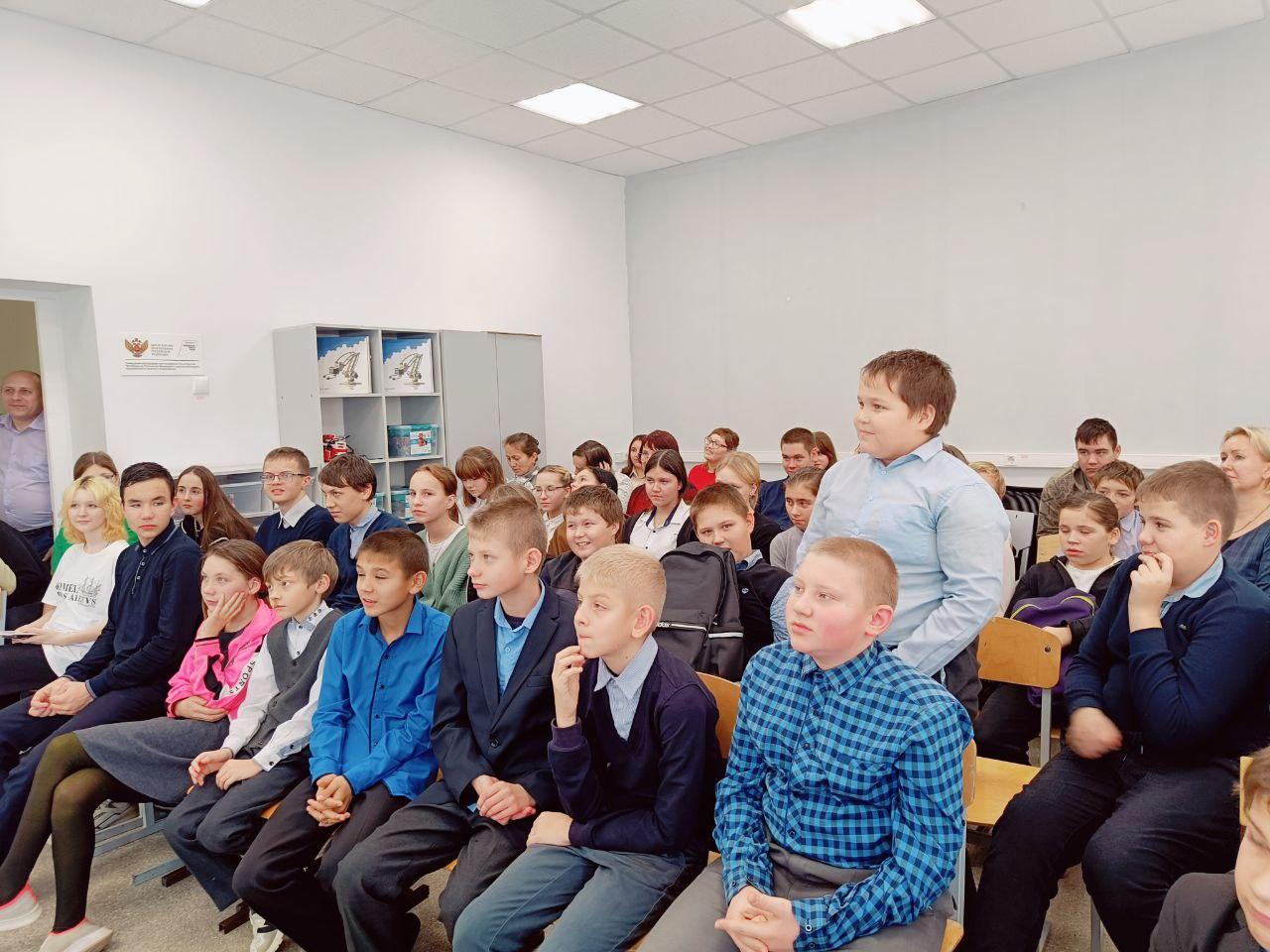 В Елаурской школе прошла Классная встреча.