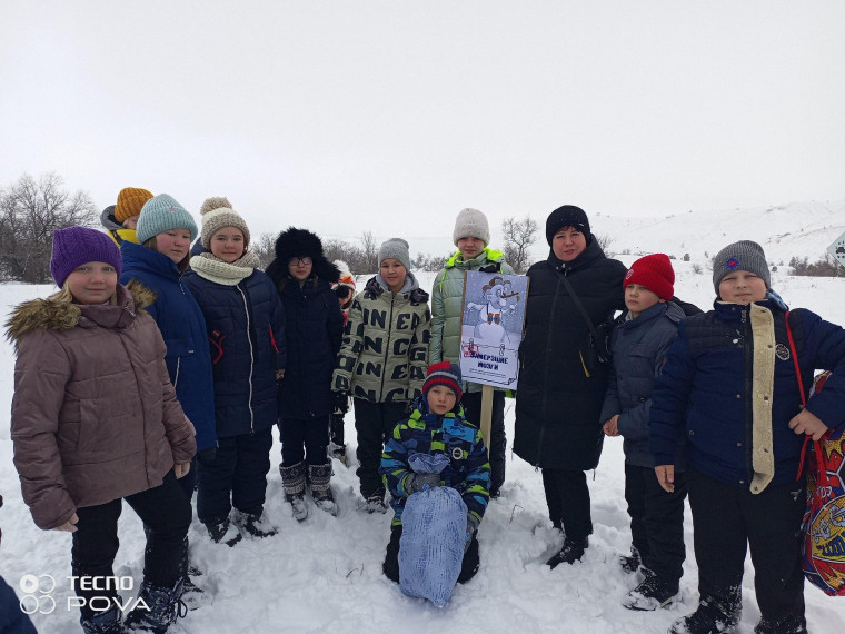 посетили экологическую тропу "По следам сурка"..