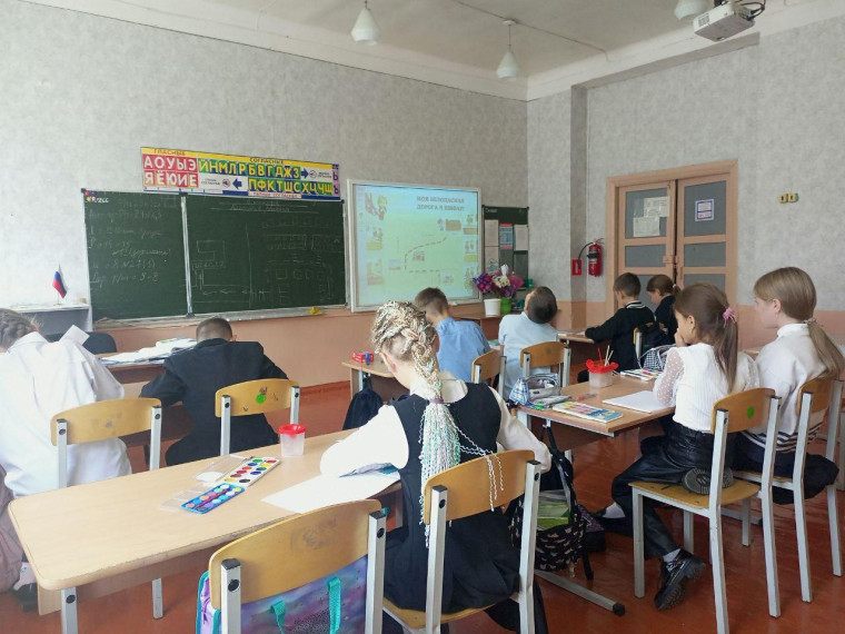В Елаурскрй школе прошли мероприятия по безопасности.