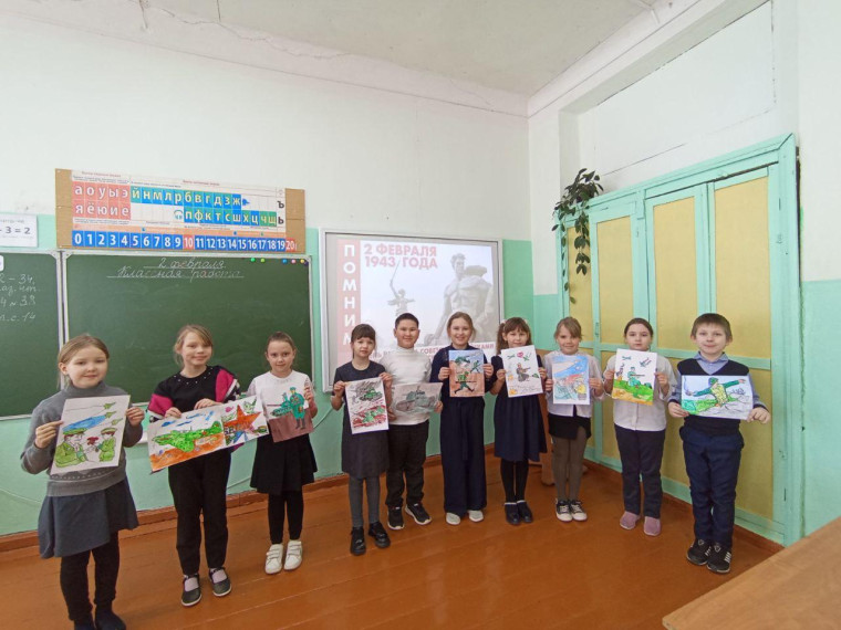 В школе прошли мероприятия приуроченные Дню воинской славы России.